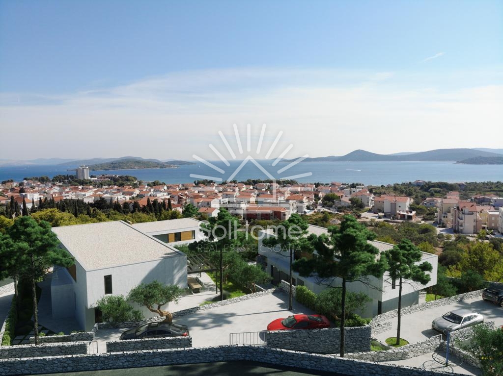 Lussuosa villa con piscina, zona spa e vista panoramica sul mare - Vodice