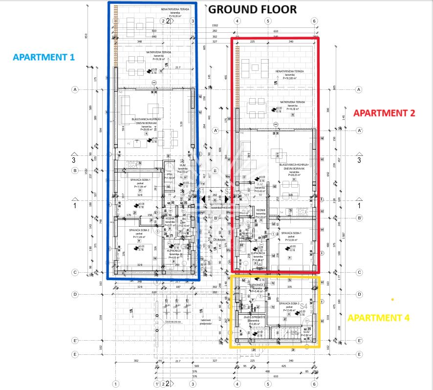 Appartamento Ugljan, Preko, 100m2
