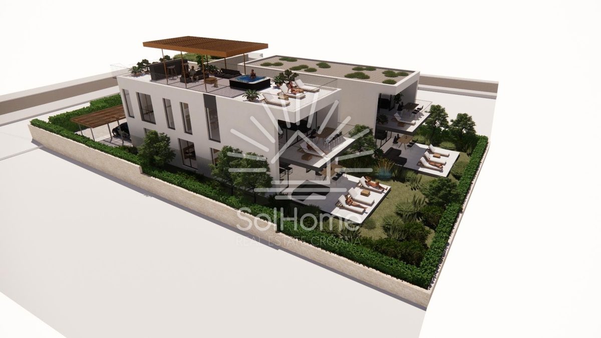 Appartamento Ugljan, Preko, 100m2