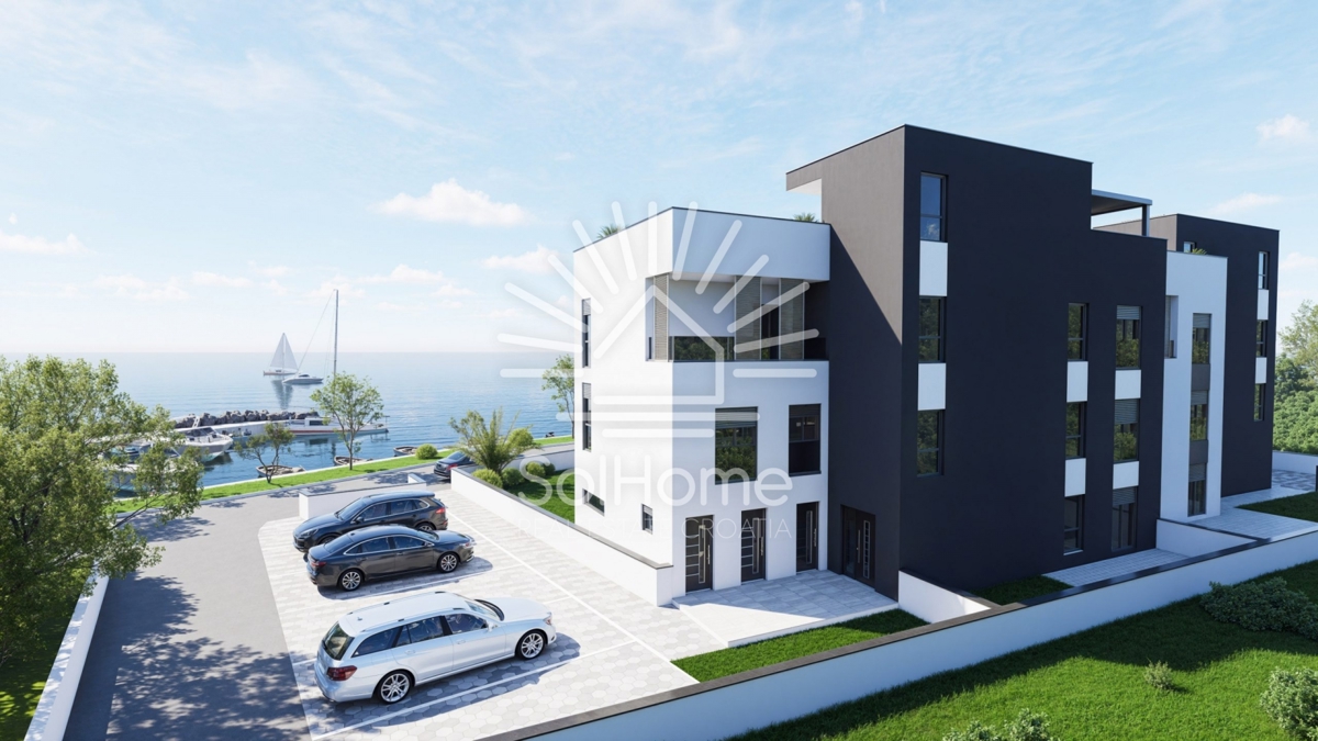 Lussuoso appartamento sul mare a Zaton - Zara