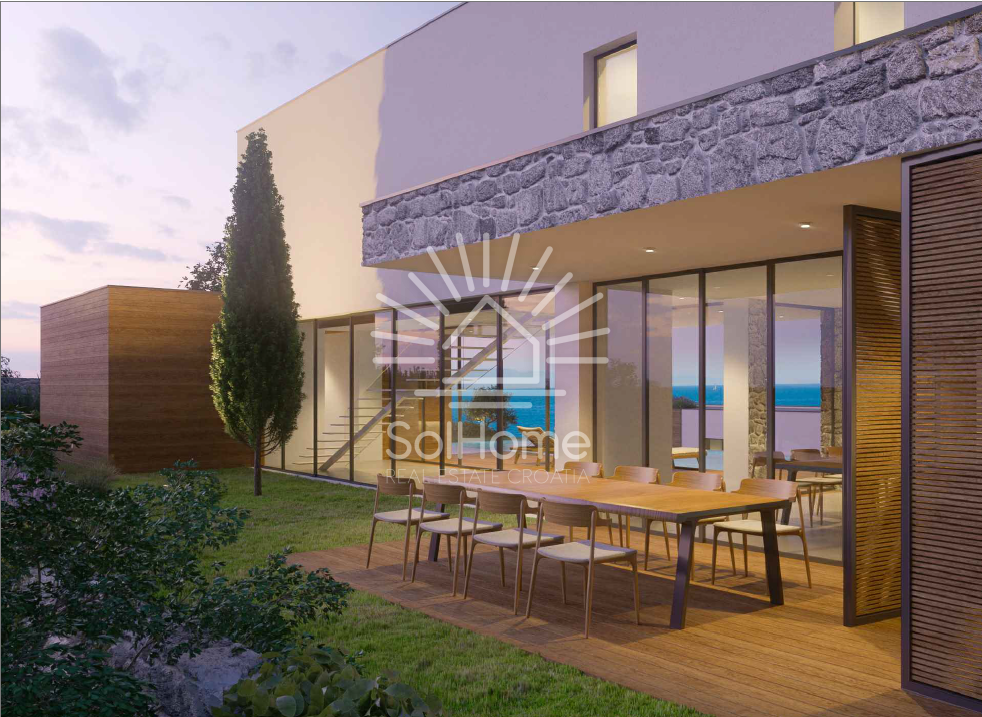 Vodice - Villa di lusso con vista panoramica sul mare e sulle isole