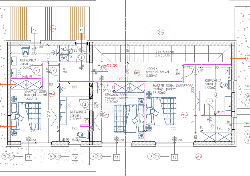 Vodice - Villa di lusso con vista panoramica sul mare e sulle isole