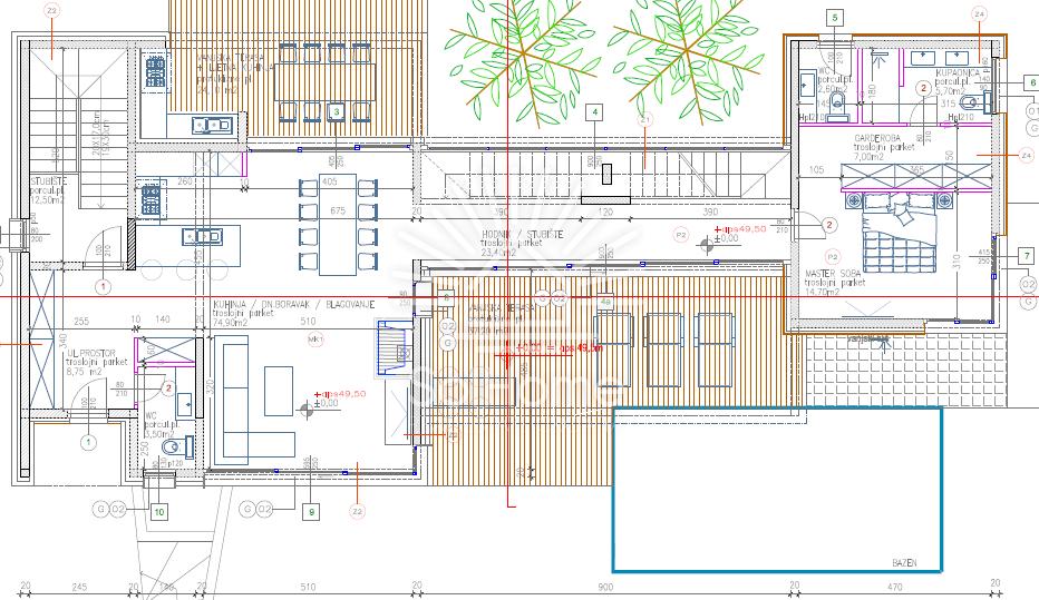 Vodice - Villa di lusso con vista panoramica sul mare e sulle isole