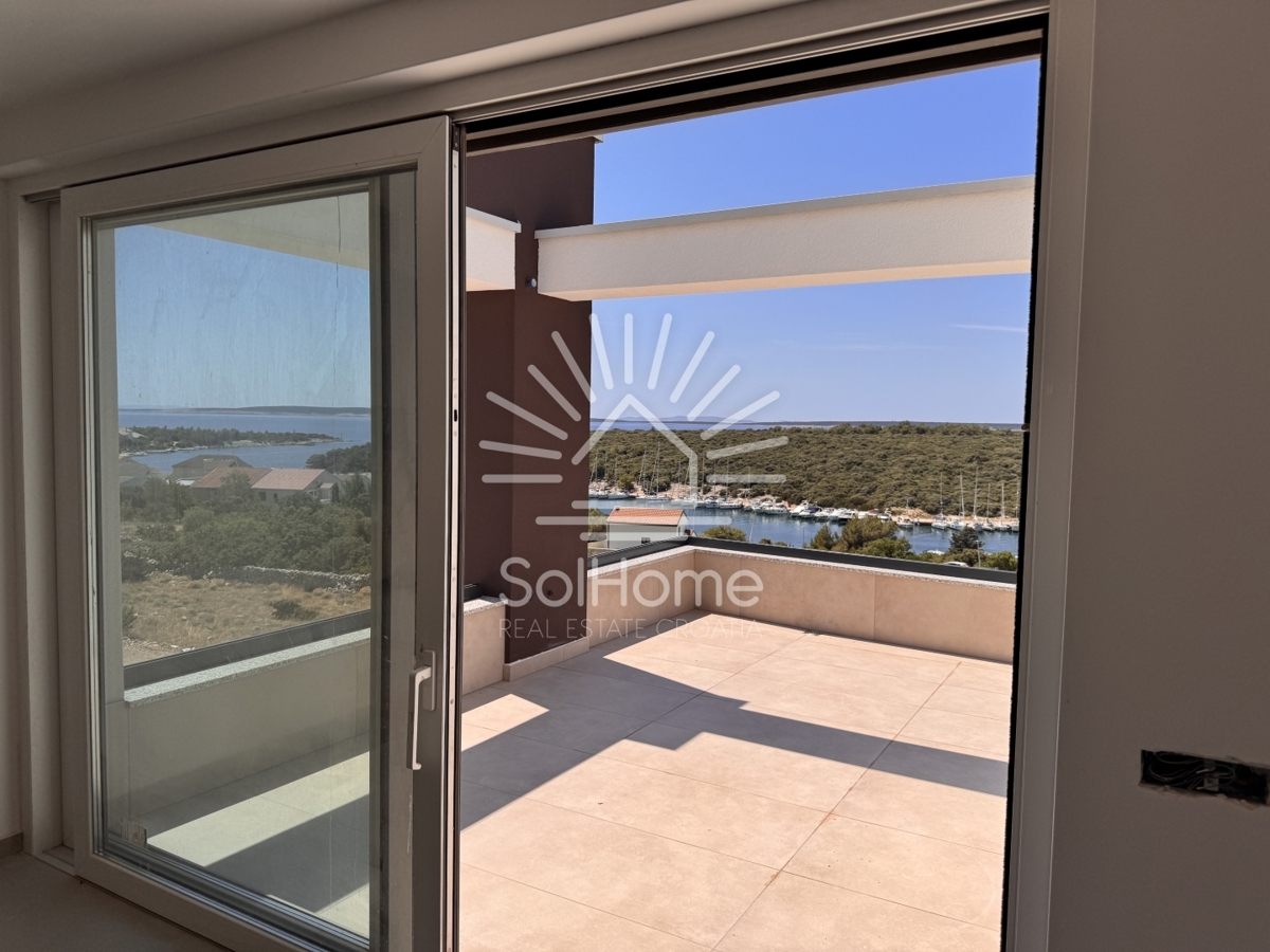 Appartamenti attico sul porto con vista mare - vicino a Pag - Novalja, Croazia