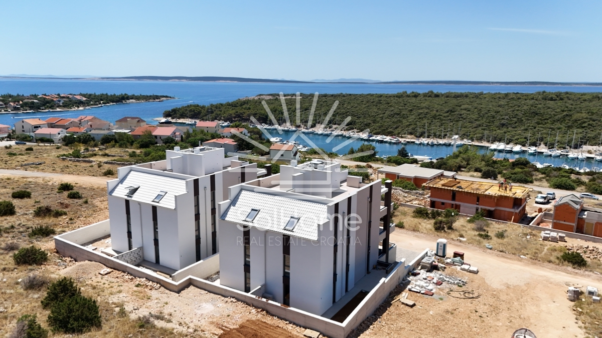 Appartamenti attico sul porto con vista mare - vicino a Pag - Novalja, Croazia