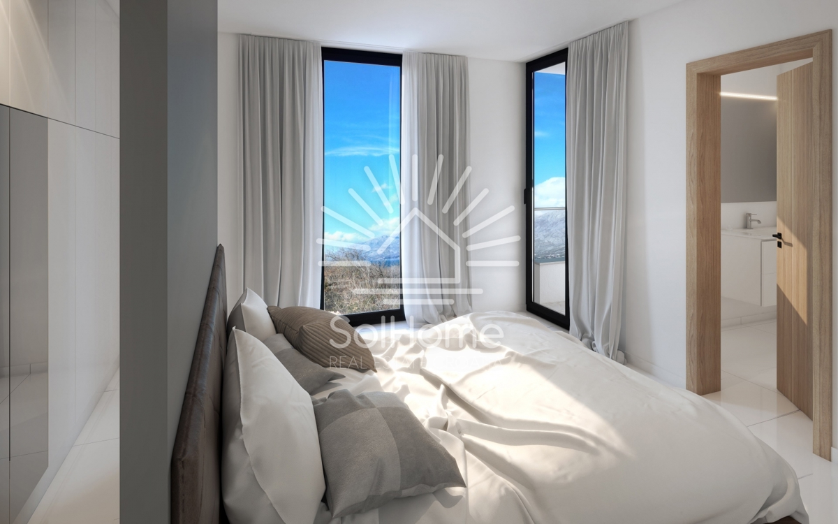 Appartamento di lusso con piscina privata e vista mare vicino a Zara.