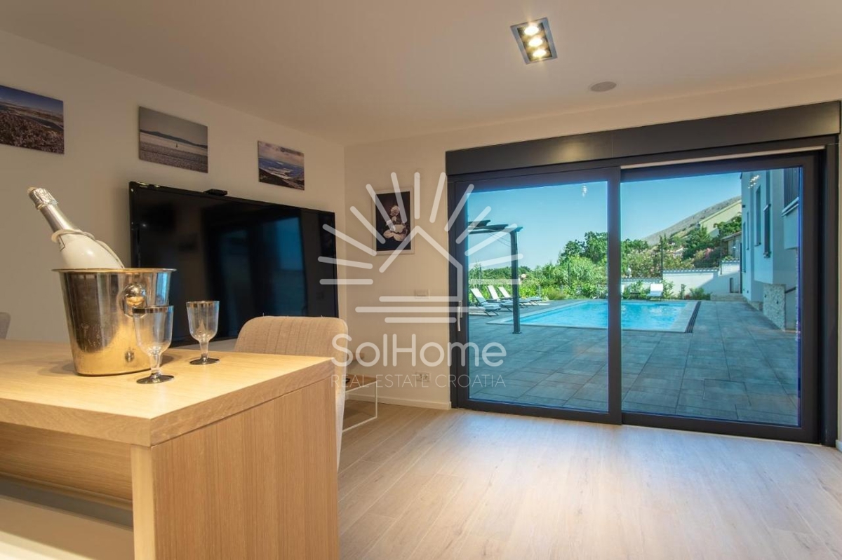 Lussuosa villa con vista panoramica sul mare nell'isola di Pag, vicino a Zara - Croazia