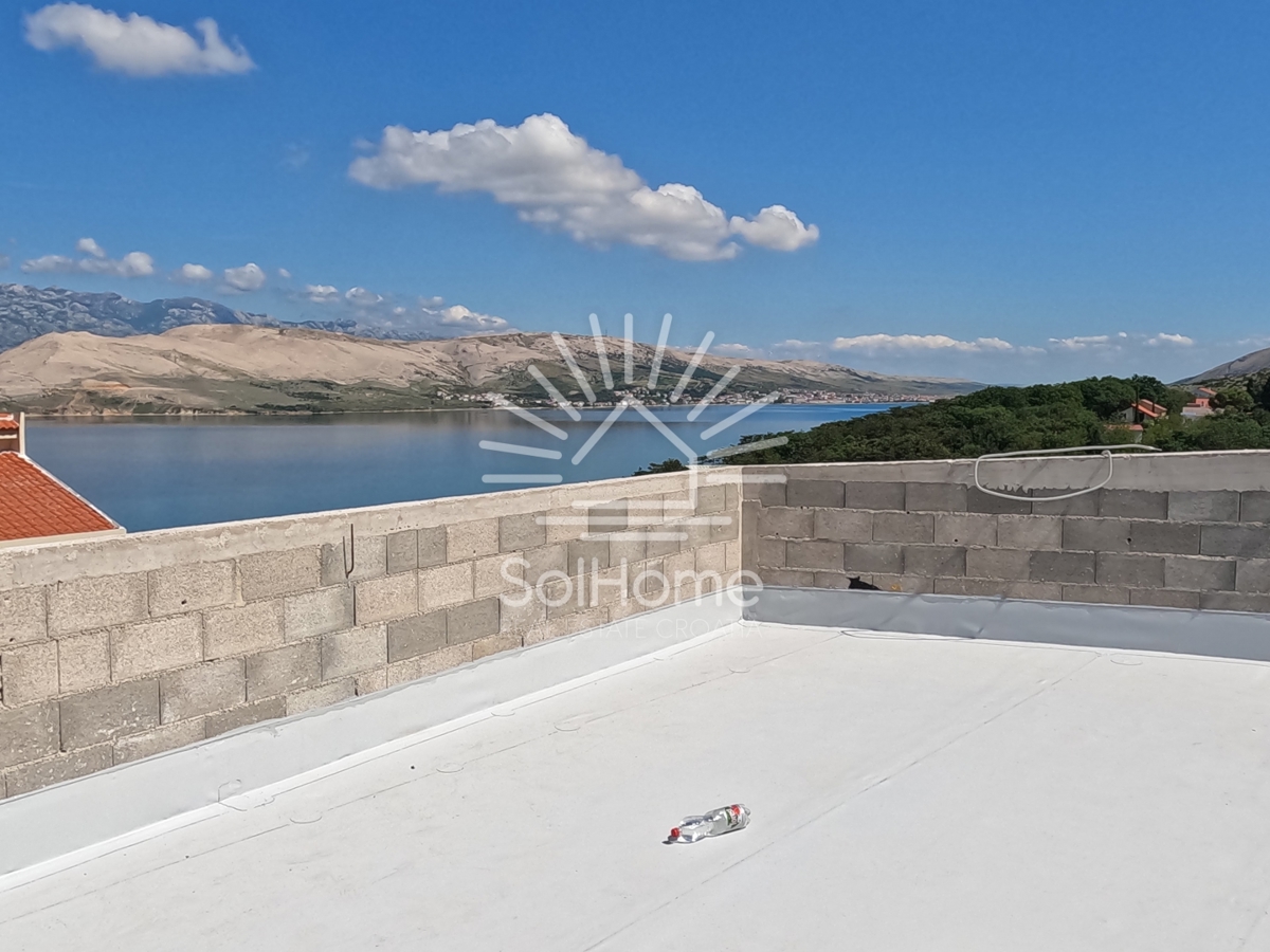 Lussuosa villa con vista panoramica sul mare nell'isola di Pag, vicino a Zara - Croazia