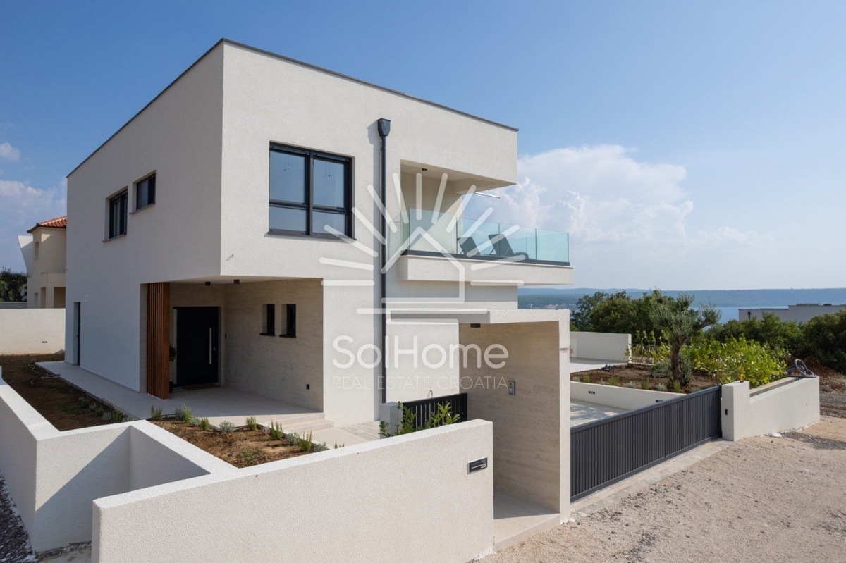 Esclusiva nuova villa con vista panoramica sul mare vicino a Zara, Croazia