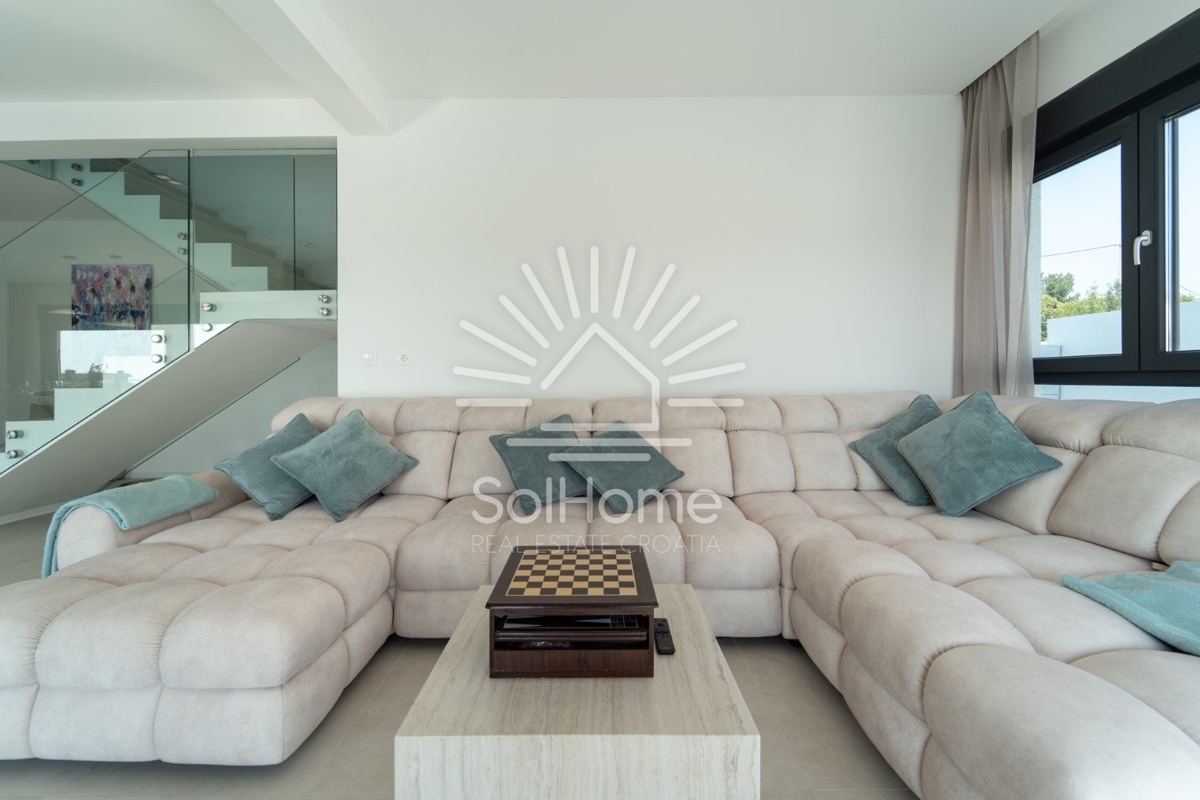 Esclusiva nuova villa con vista panoramica sul mare vicino a Zara, Croazia