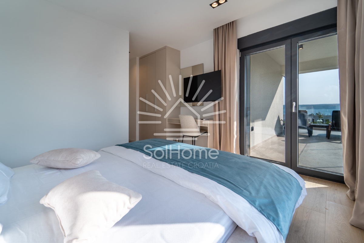 Esclusiva nuova villa con vista panoramica sul mare vicino a Zara, Croazia