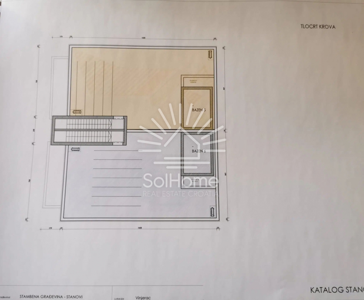 VIDEO - Attico 1. linea mare vicino a Zara