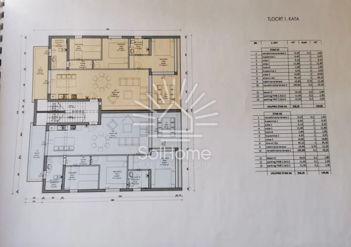 VIDEO - Attico 1. linea mare vicino a Zara