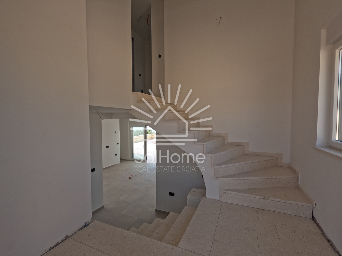 Video! Casa con vista panoramica sul mare e piscina | Novalja - Croazia