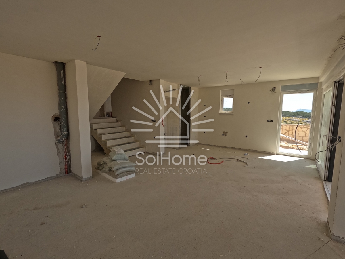 Video! Casa con vista panoramica sul mare e piscina | Novalja - Croazia