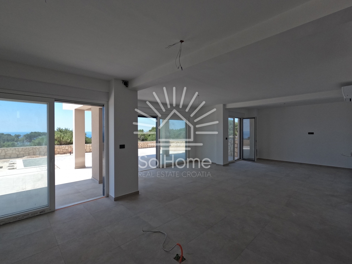 Video! Casa con vista panoramica sul mare e piscina | Novalja - Croazia