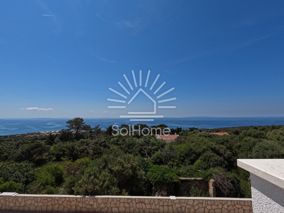 Video! Casa con vista panoramica sul mare e piscina | Novalja - Croazia
