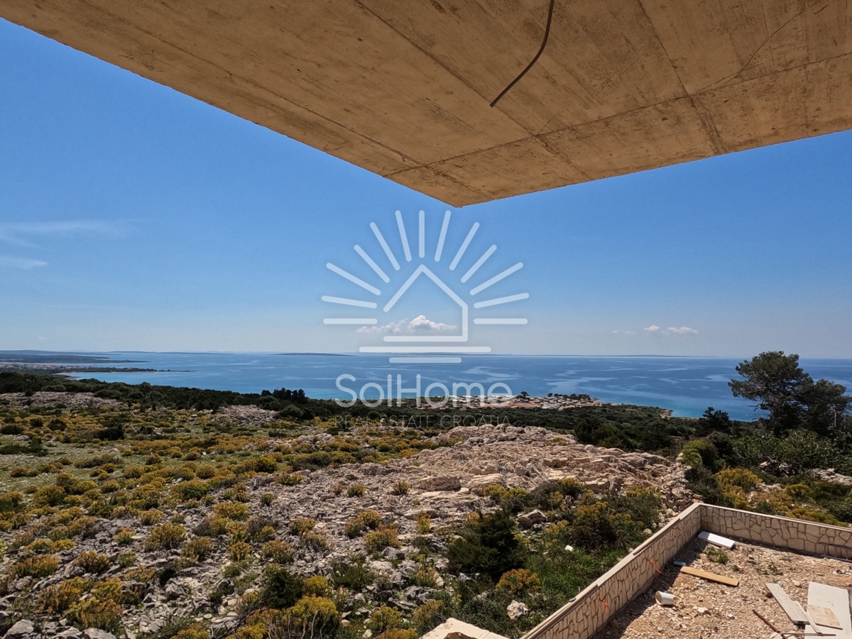 Video! Casa con vista panoramica sul mare e piscina | Novalja - Croazia