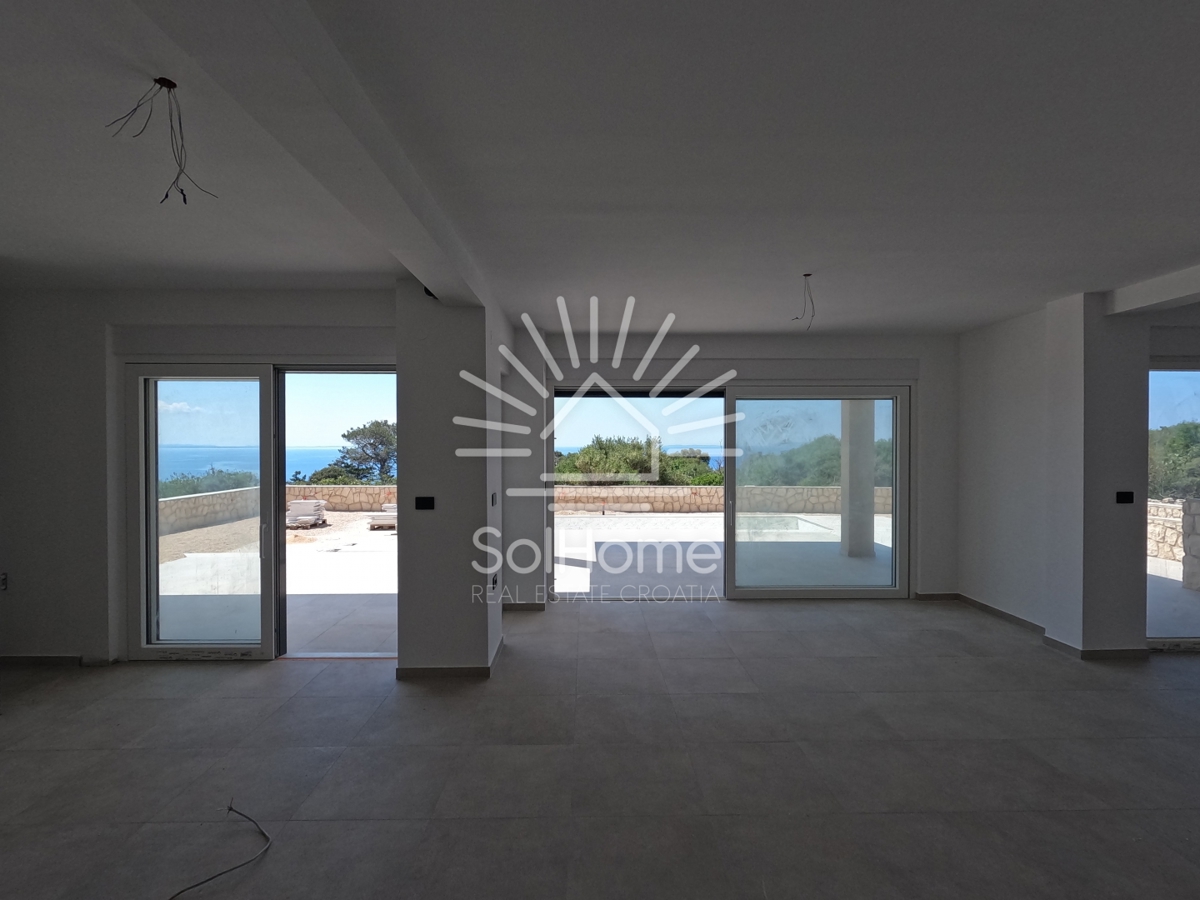Video! Casa con vista panoramica sul mare e piscina | Novalja - Croazia