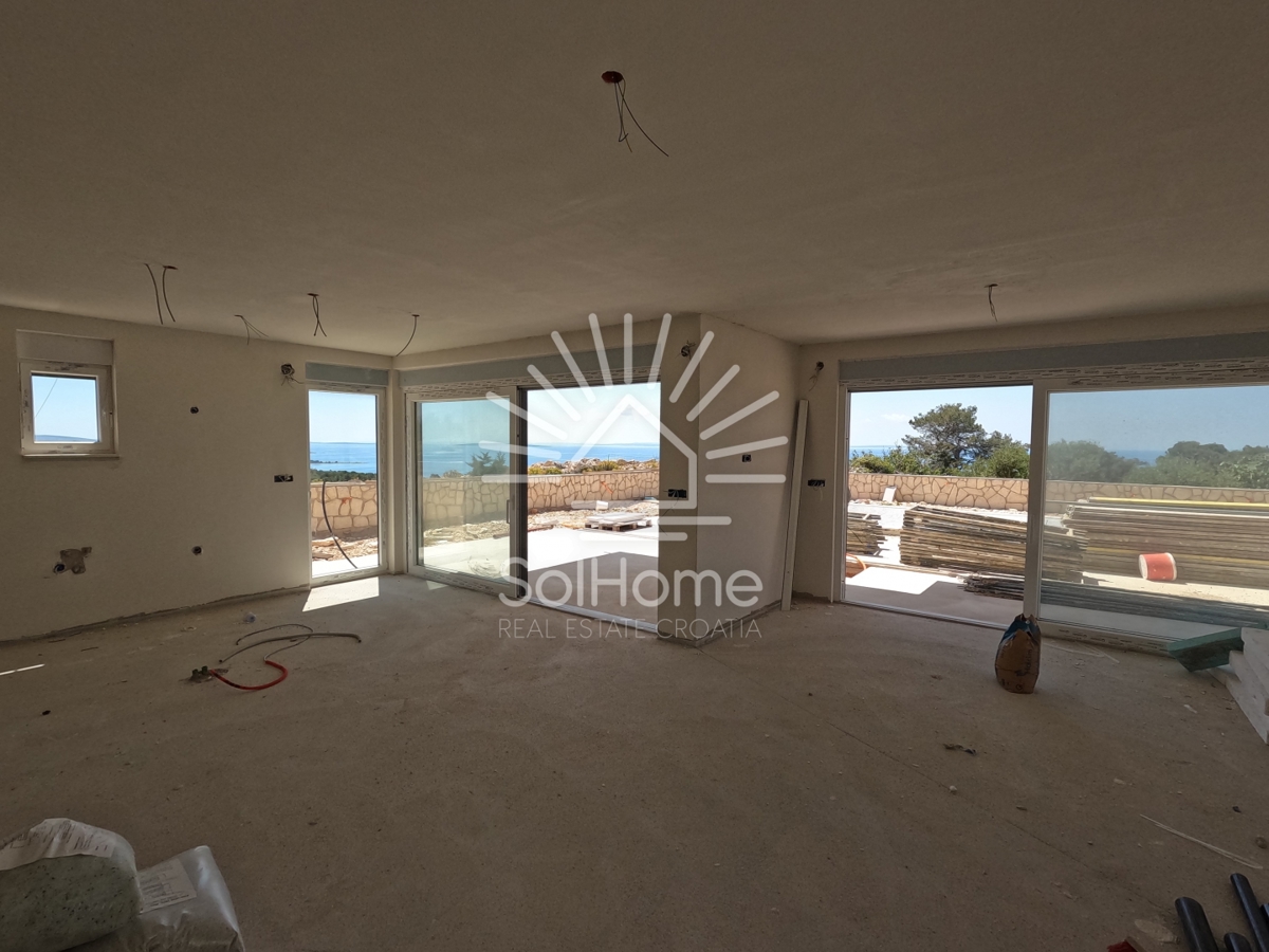 Video! Casa con vista panoramica sul mare e piscina | Novalja - Croazia