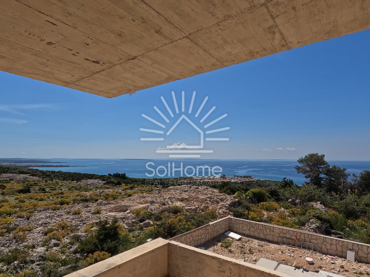 Video! Casa con vista panoramica sul mare e piscina | Novalja - Croazia