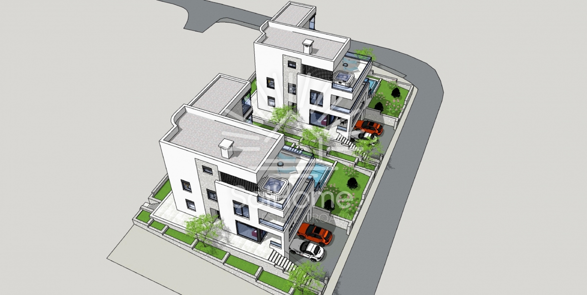 Moderna villa di lusso / 2° fila dal mare