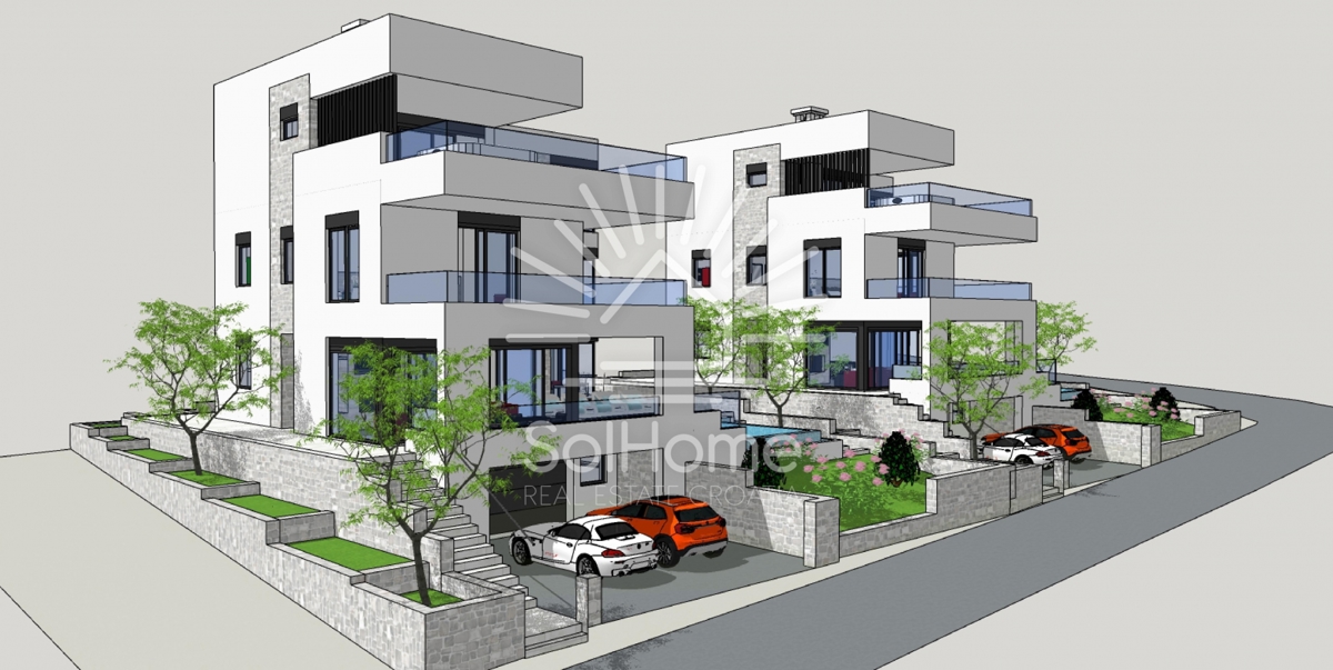 Moderna villa di lusso / 2° fila dal mare