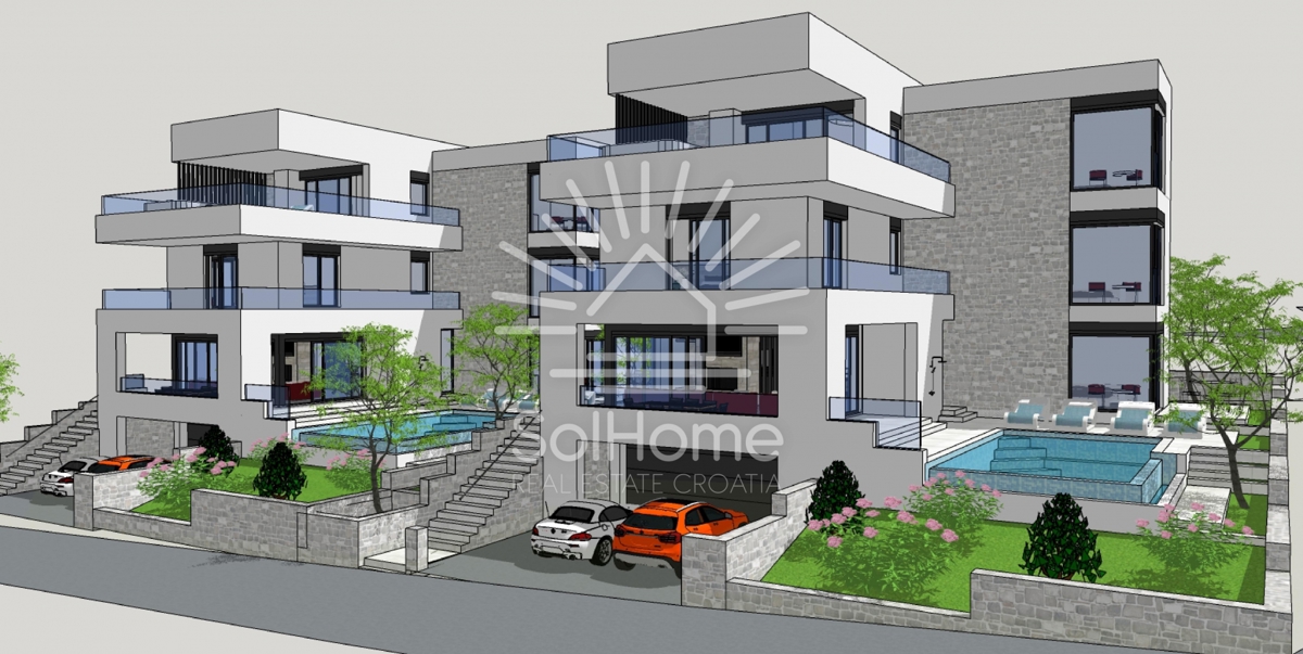 Moderna villa di lusso / 2° fila dal mare