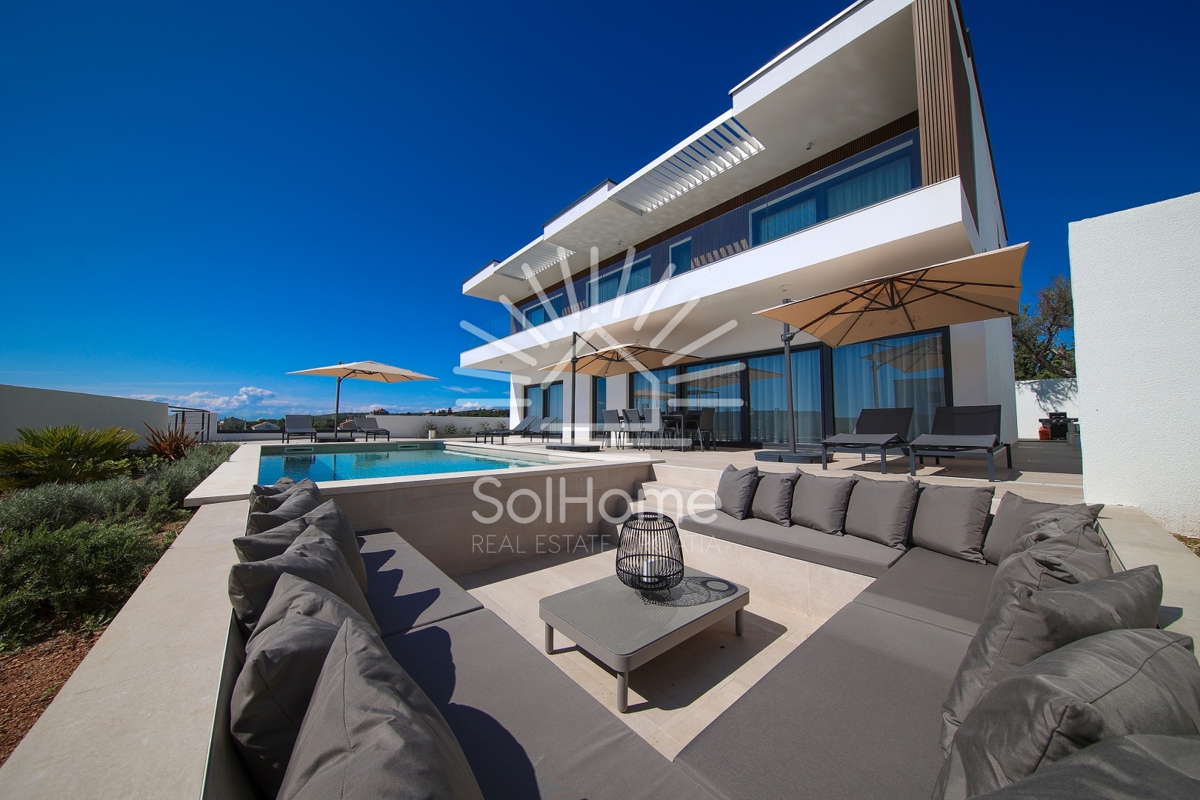 Villa a 5 stelle sul mare, vicino a Novalja - Croazia.