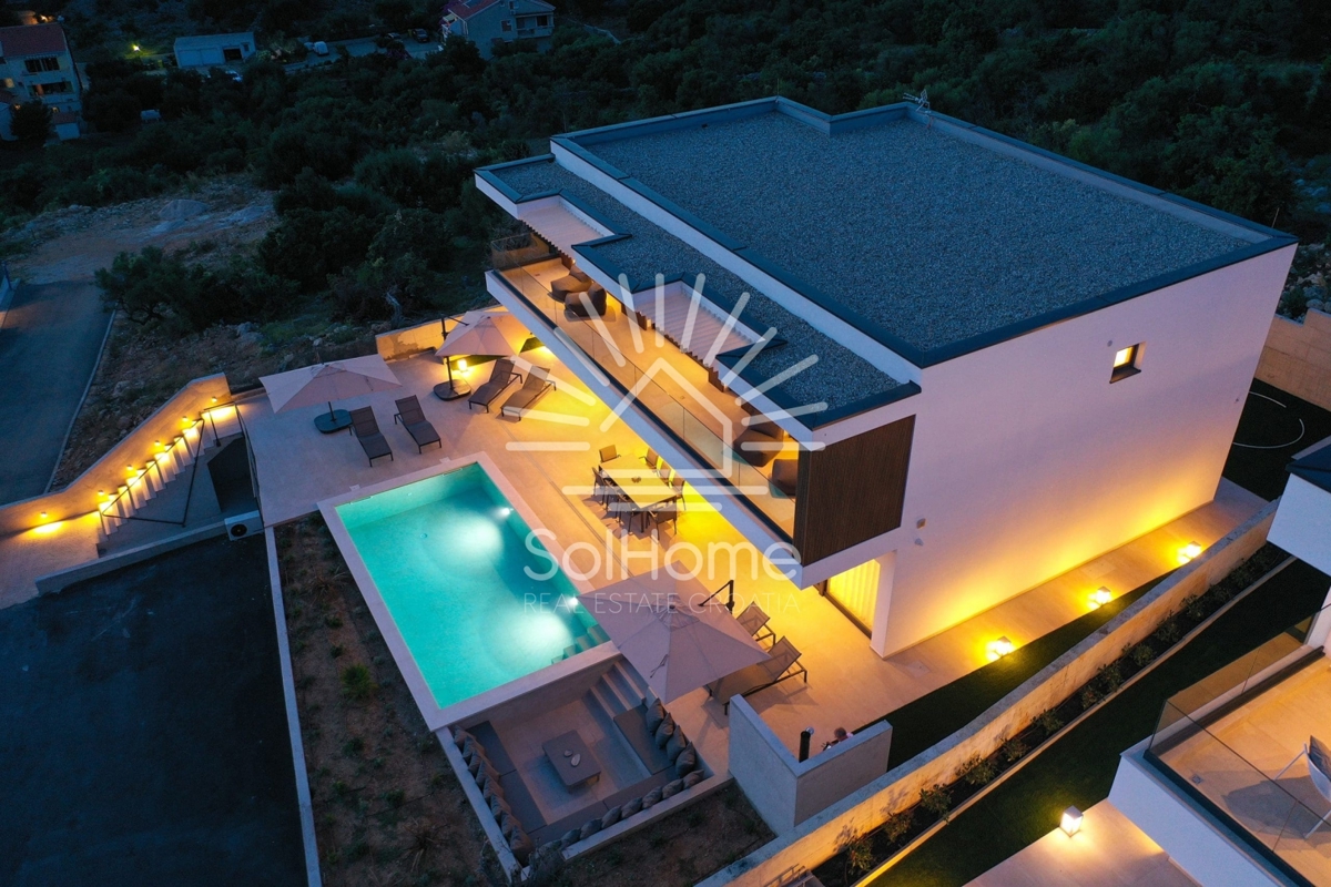 Villa a 5 stelle sul mare, vicino a Novalja - Croazia.