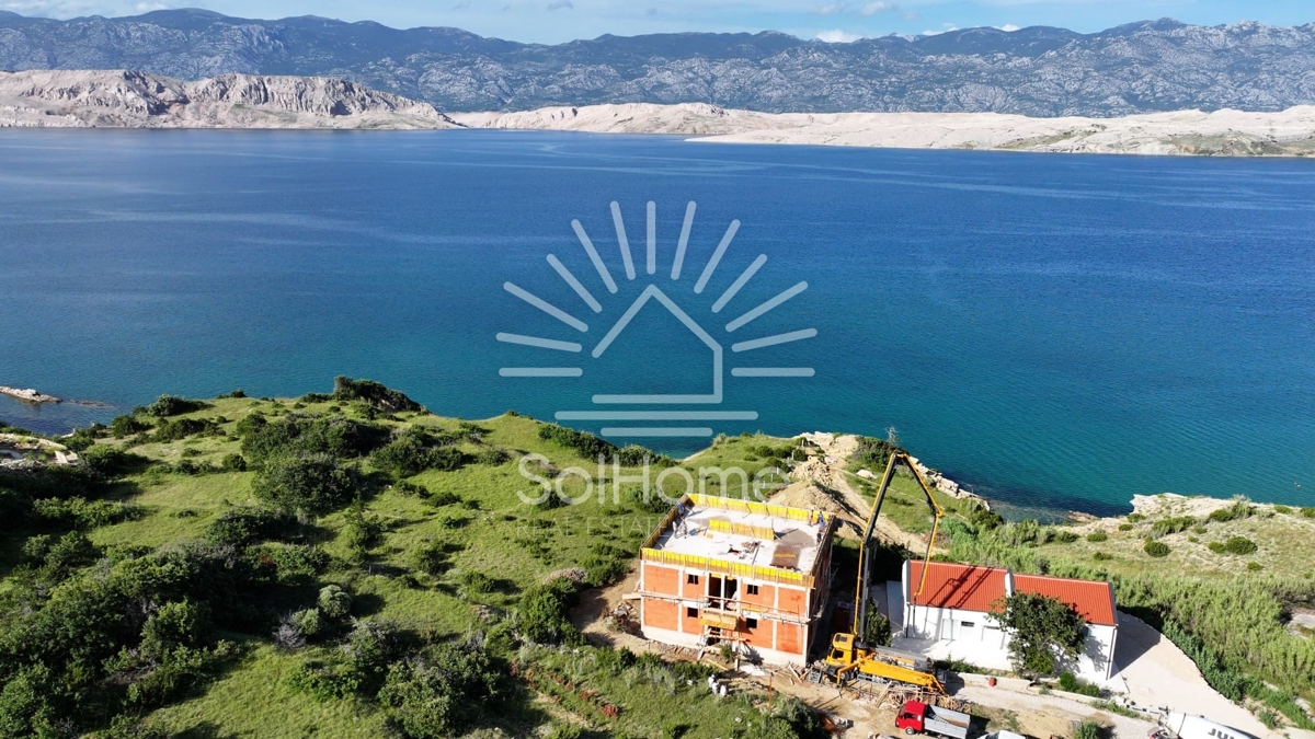 Video! Appartamenti di lusso sul mare vicino a Pag - Novalja, Croazia