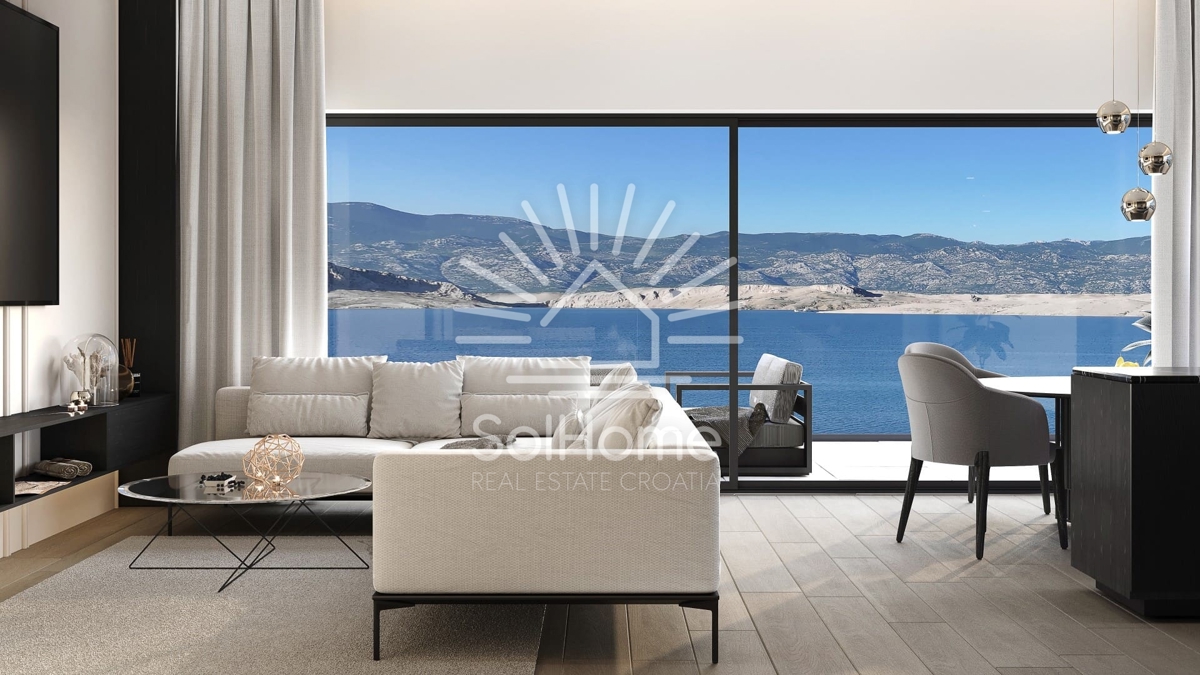 Video! Appartamenti di lusso sul mare vicino a Pag - Novalja, Croazia