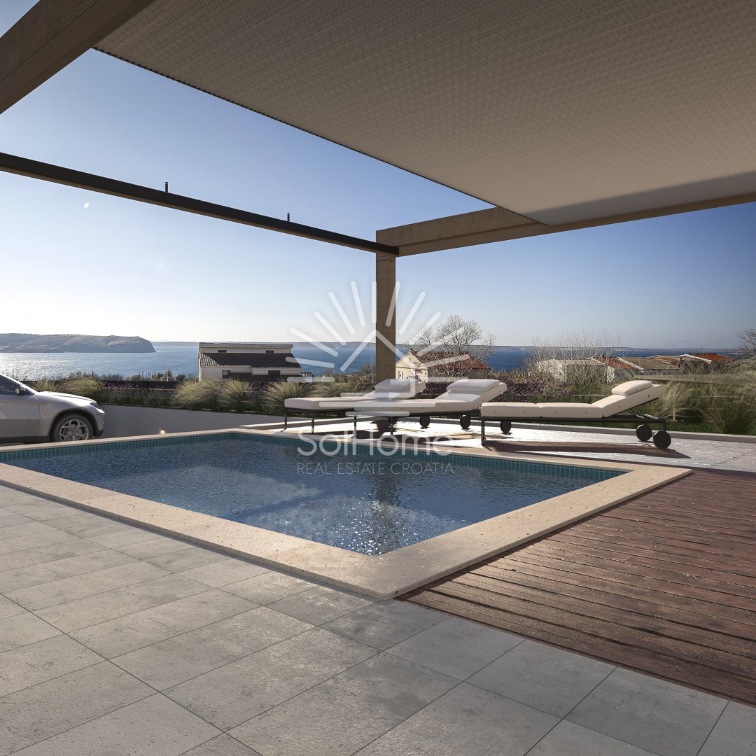 Villa vicino al mare a Ražanac - a soli 270 metri dal mare