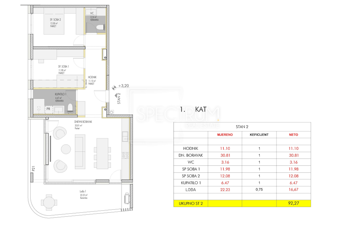 Umago, nuova costruzione, appartamento moderno al 1° piano