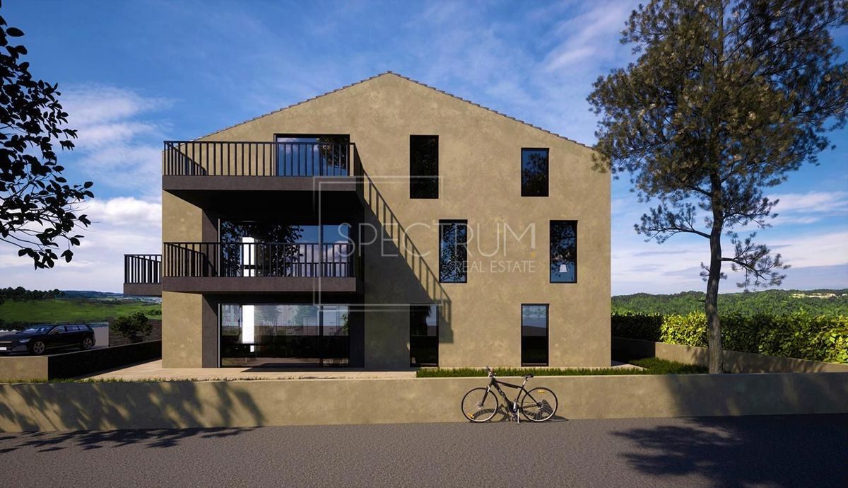 Fontane, spazioso appartamento al piano terra in un nuovo edificio