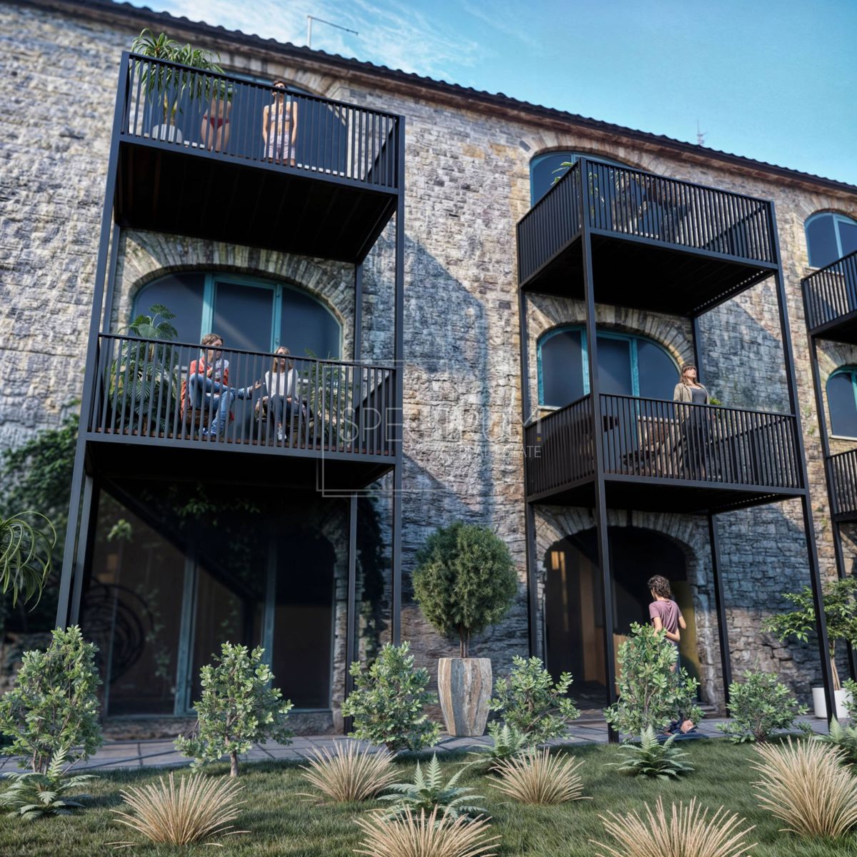 Dintorni di Buie, appartamento con bella vista in una posizione tranquilla