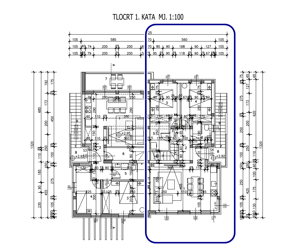 Zona Umago, appartamento su due piani con terrazza sul tetto!