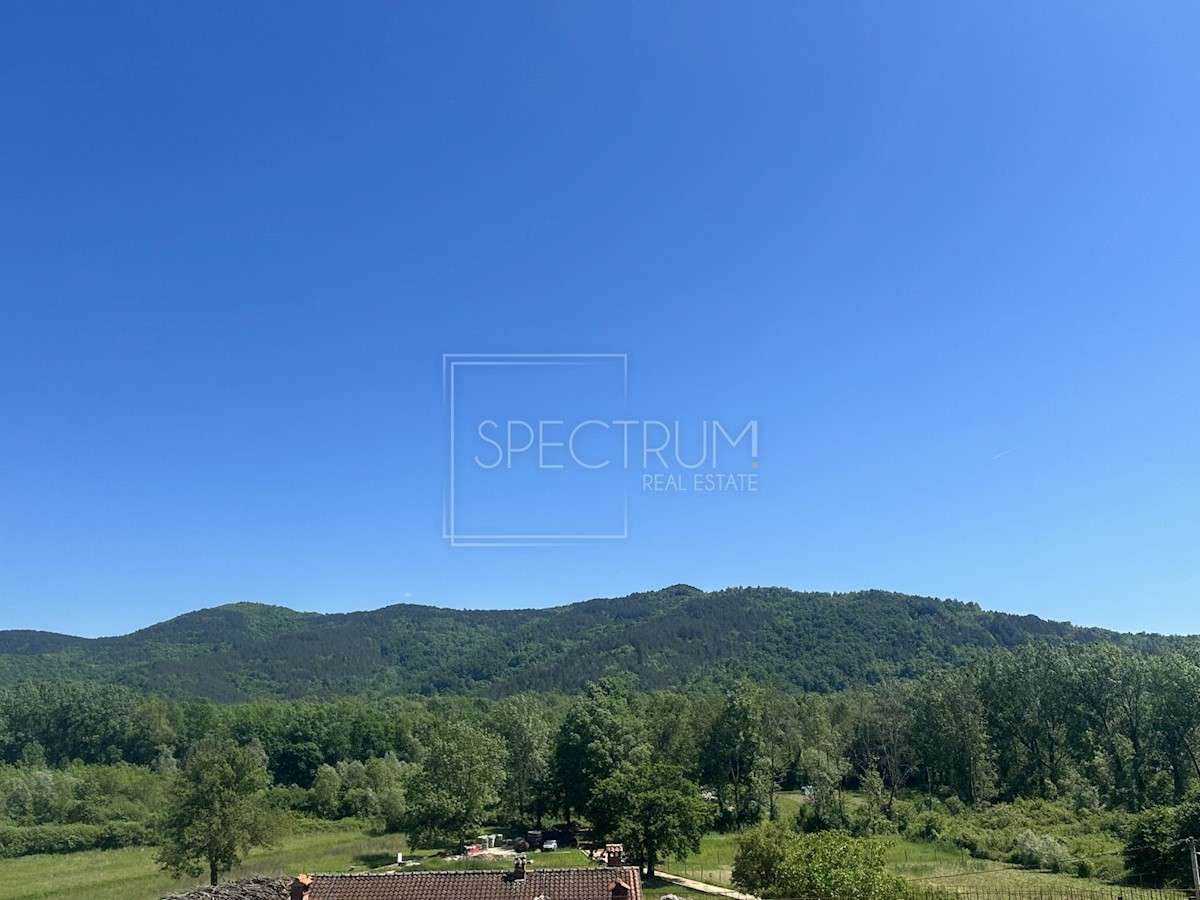 Dintorni di Portole, terreno edificabile con vista aperta