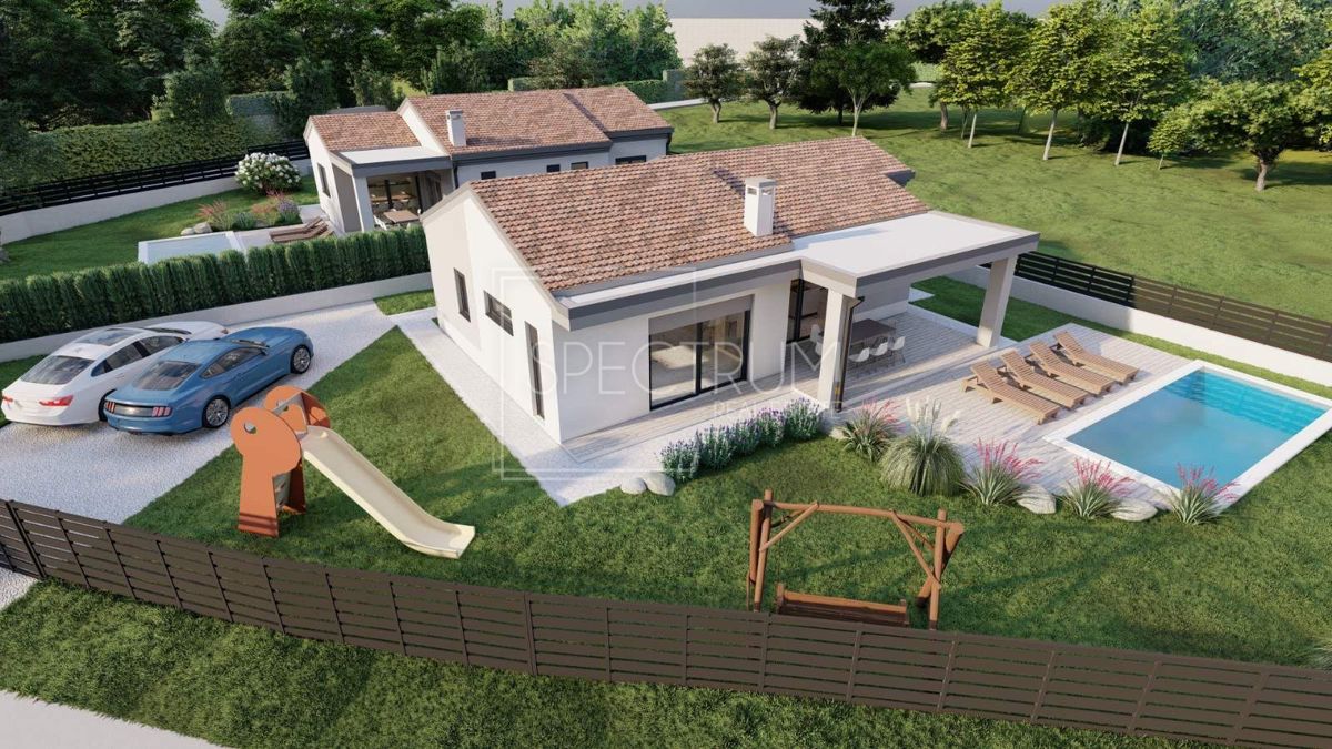 Zona di Sanvincenti, terreno con permesso di costruire una casa con piscina