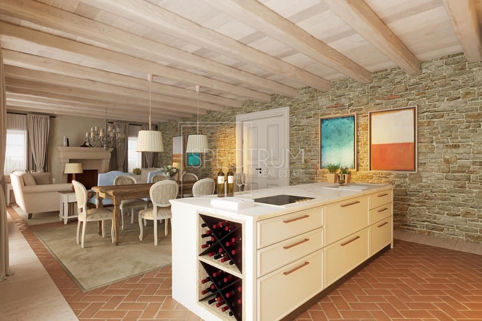 Zona di Montona, terreno edificabile con splendida vista