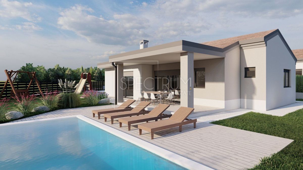 Zona di Sanvincenti, casa unifamiliare con piscina in posizione tranquilla