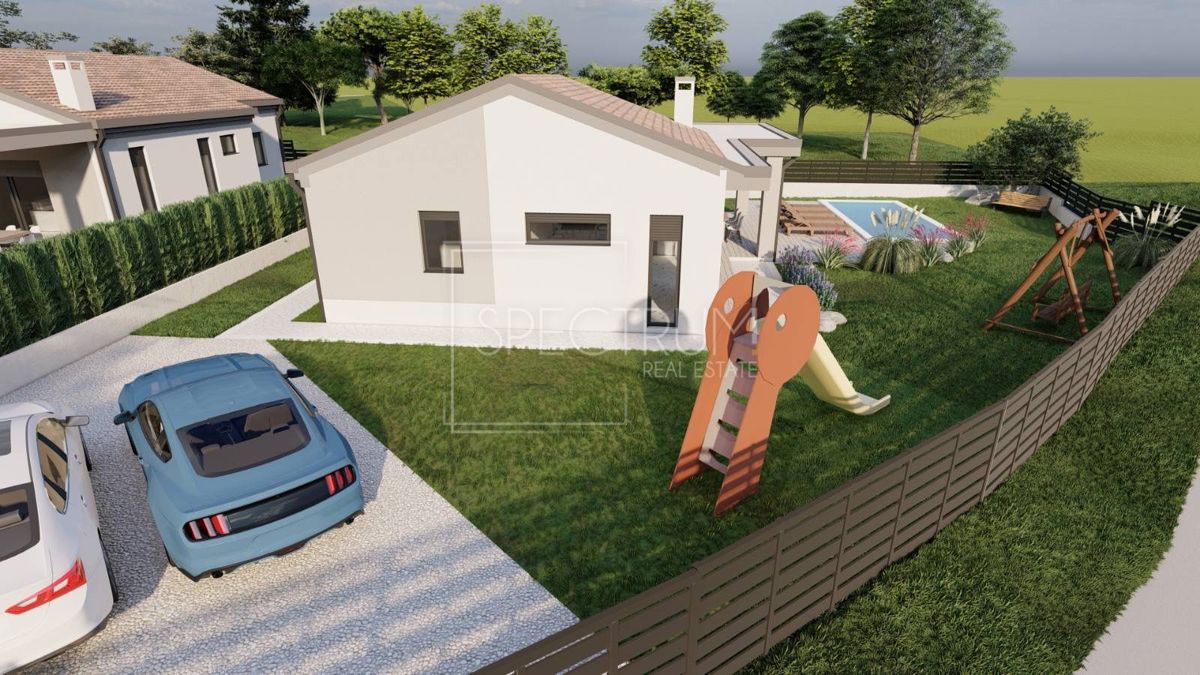 Zona di Sanvincenti, casa unifamiliare con piscina in posizione tranquilla
