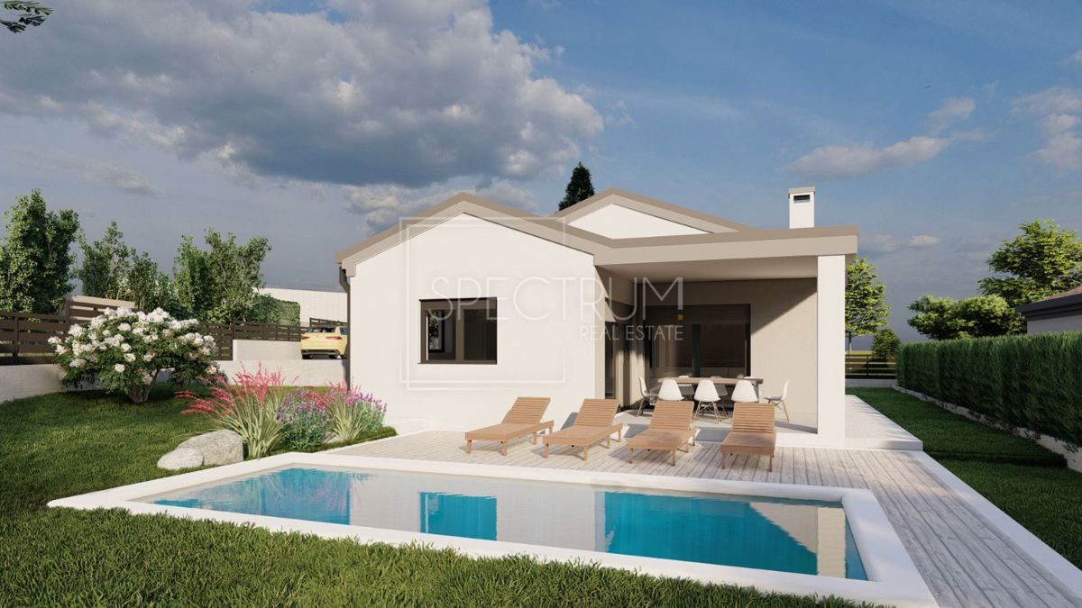 Zona di Sanvincenti, casa unifamiliare con piscina in posizione tranquilla