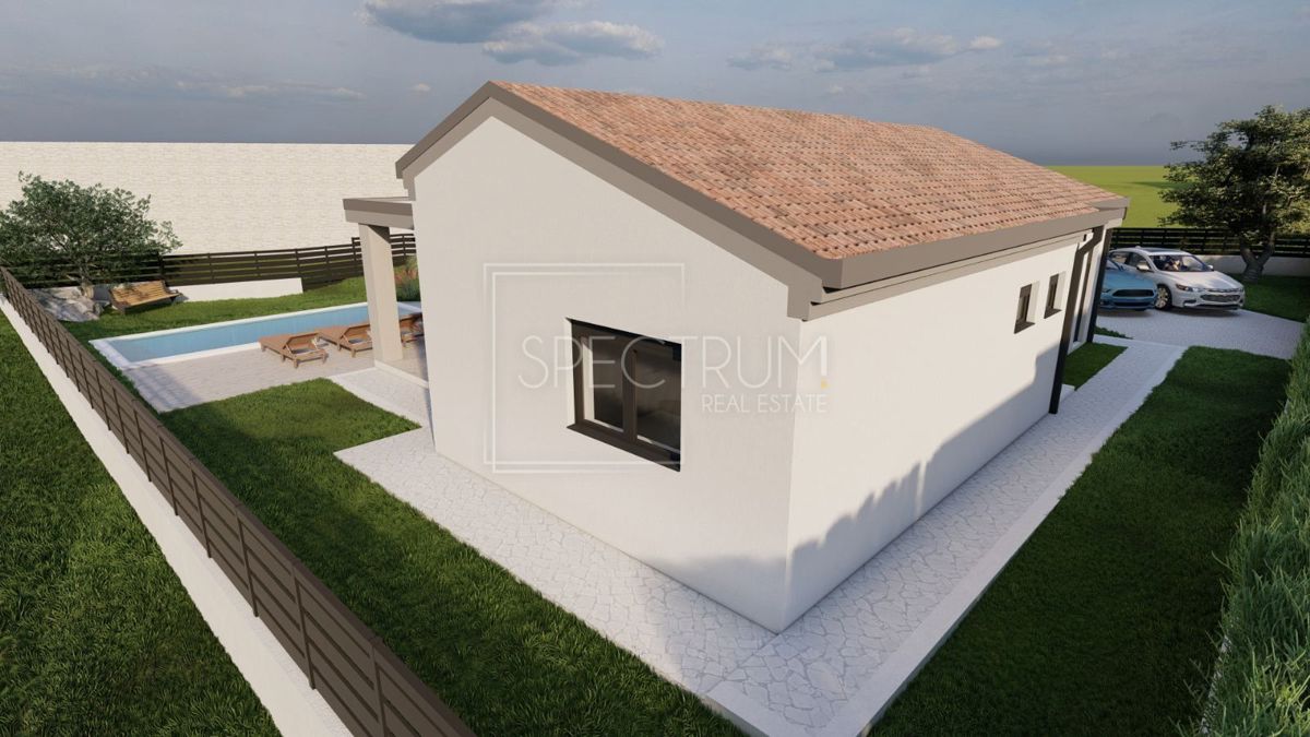 Zona di Sanvincenti, casa unifamiliare con piscina in posizione tranquilla