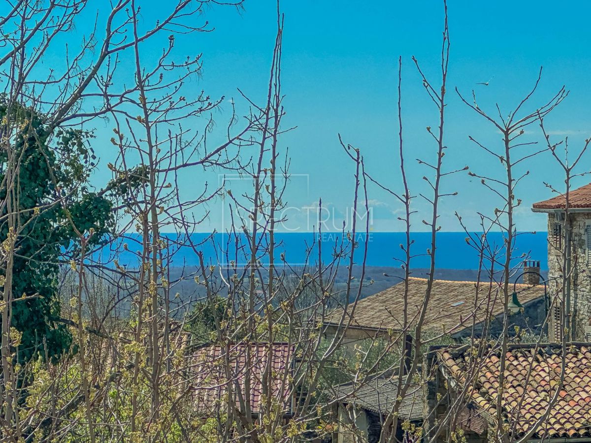 Buie, casa con giardino al centro