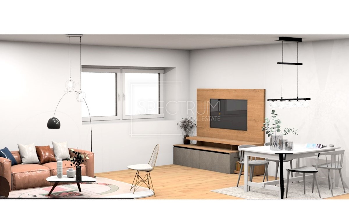 Dintorni di Buie, appartamento ristrutturato al piano terra con giardino