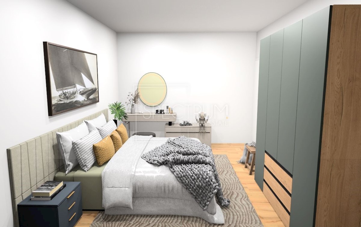 Dintorni di Buie, appartamento ristrutturato al piano terra con giardino