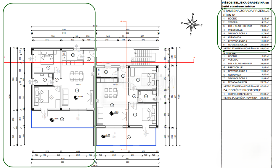 Cittanova, appartamento al piano terra con ampio giardino
