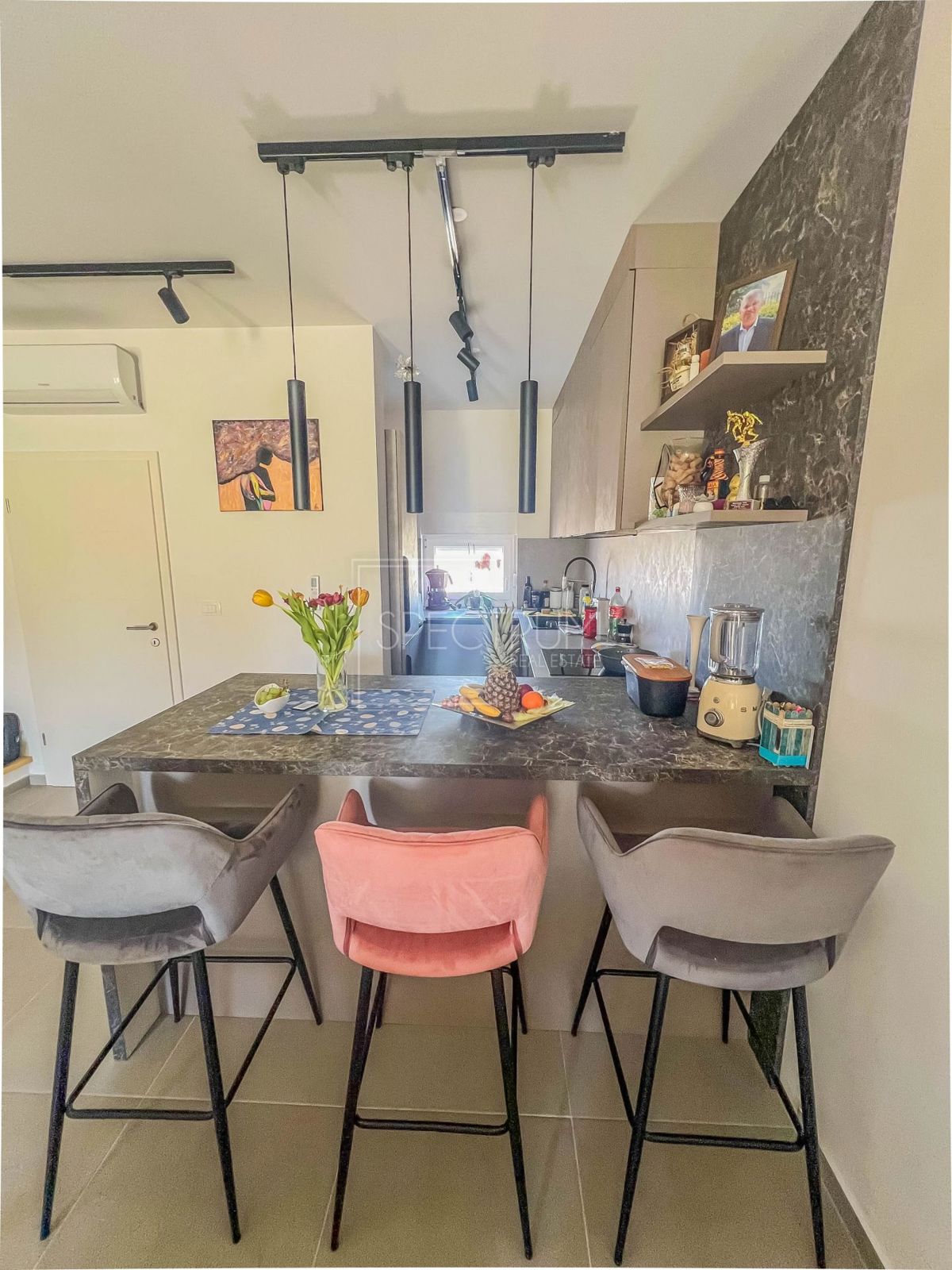 Cittanova, casa a schiera con giardino e vista mare