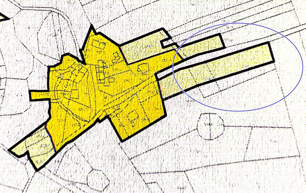 Zona di Grisignana, ampio terreno alla fine del paese